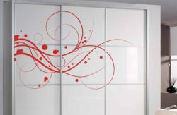 vinilo decorativo bucles y circulos