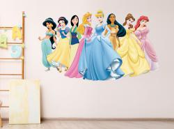 vinilo decorativo Princesas Disney