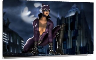 Lienzo catwoman