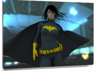 Lienzo Bat woman
