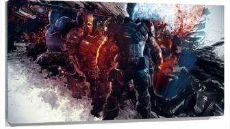 Lienzo deathstroke
