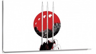 Lienzo Simbolo De lobezno