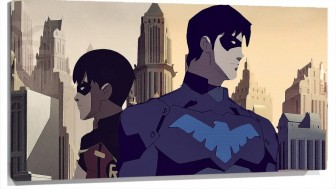 Lienzo Batman Y robin