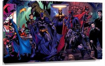 Lienzo Batalla De For The Cowl De batman