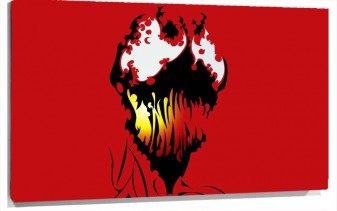 Lienzo Dibujo carnage