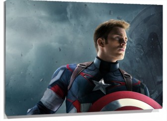 Lienzo capitan america en la pelicula los vengadores la era de ultron