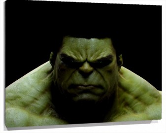 Lienzo Cara De hulk