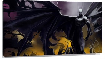 Lienzo Batman Abriendo Las alas