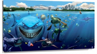 Lienzo Buscando A Nemo 