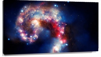 Lienzo Galaxia de las Antenas 