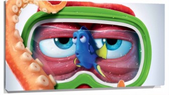 Lienzo Buscando a Dory