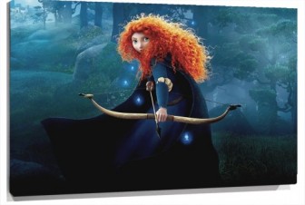 Lienzo Brave Merida Indomable pelicula infantil