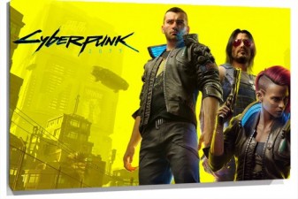 Lienzo Cyberpunk 2077 Personajes