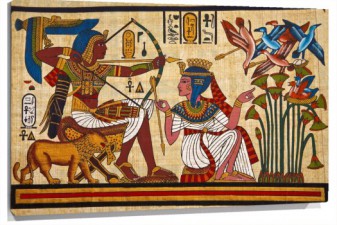 Miniatura Papiro egipcio