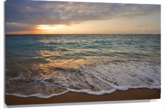 Lienzo Playa en calma