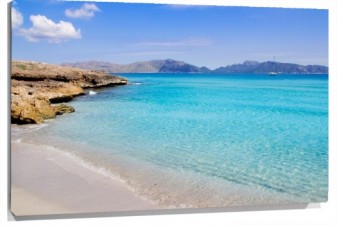 Lienzo Playa mallorca