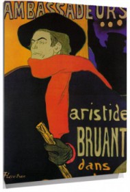Lienzo Aristide Bruant