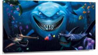 Lienzo Buscando a Nemo