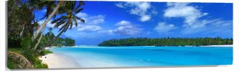 Lienzo playa caribe 