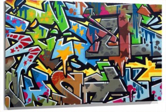 Lienzo graffiti