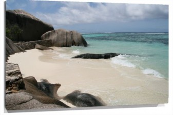 Lienzo la digue