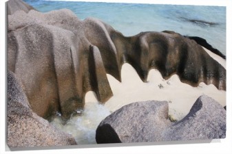 Lienzo la digue