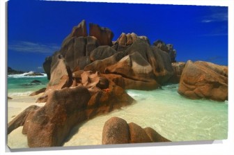 Lienzo la digue