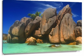 Lienzo la digue