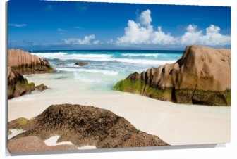 Lienzo la digue