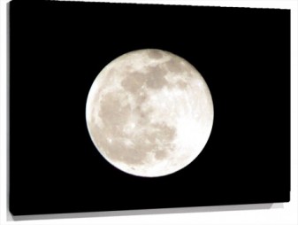 Lienzo luna llena
