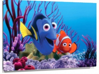 Lienzo Buscando a Nemo