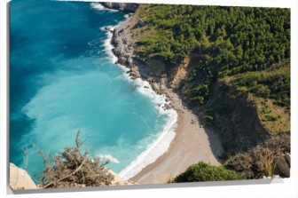 Lienzo playa el gaucho