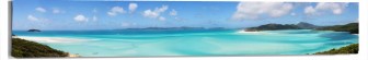 Lienzo playa panoramica