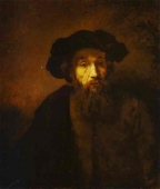 Fotomural A Bearded Man in a Beret