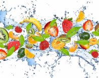  Murales Frutas agua