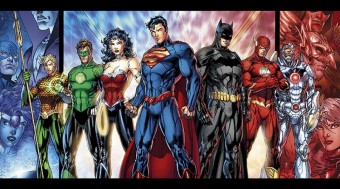  Murales Aquaman Batman Flash Linterna Verde Mujer Maravilla Y superman