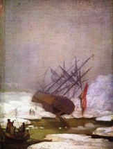  Murales A Ship In The Ice Sea De Caspar David Friedrich