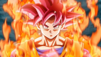Fotomural Dragon Ball super Saiyan Goku