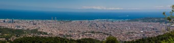  Murales barcelona desde el tibidabo